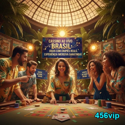 Ilustração de Descubra a Experiência de Cassino ao Vivo com 456vip