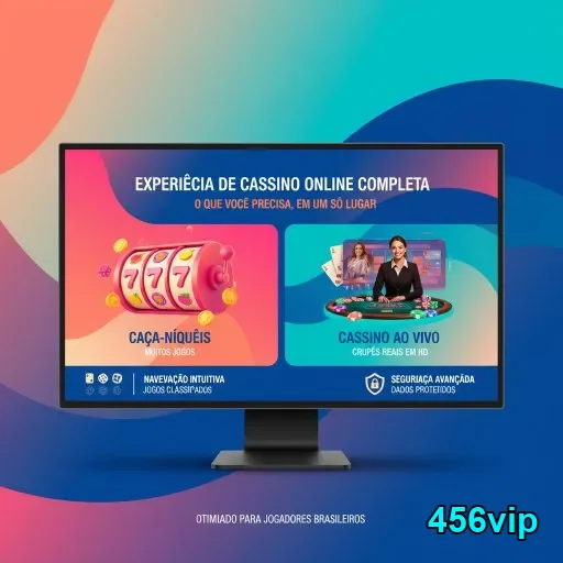 Ilustração de Descubra o Cassino ao Vivo com 456vip e Pagamentos Rápidos