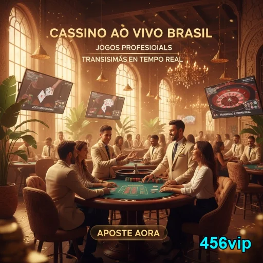 Ilustração de Descubra o Cassino ao Vivo com 456vip e Pagamentos Rápidos
